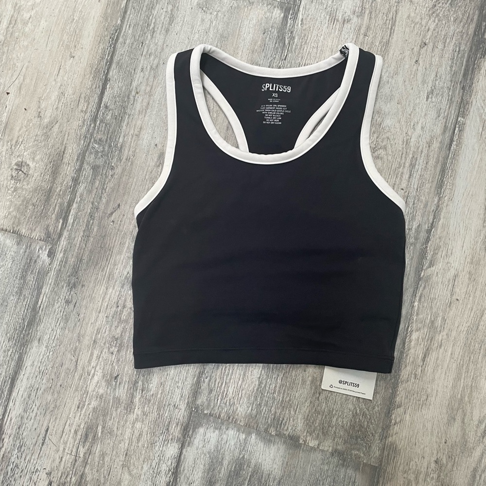 Splits59 graphite airweight cami x-small